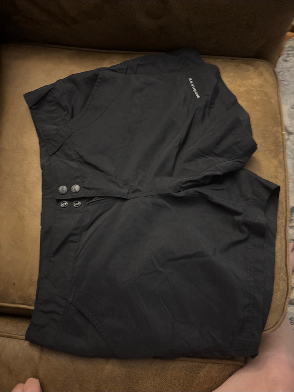 Columbia Black Lightweight Athletic Shorts
